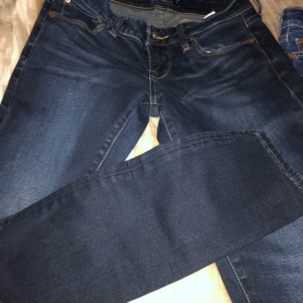 Lucky jeans size 0/25 and 2/26 Lolita style